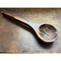 Handgemachter Übergroßer Holzlöffel Handgeschnitzter Hölzerner Schaufel Großer Geschenk Für Ihn von TasteVintage
