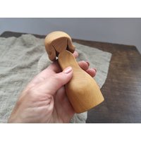 Vintage Flaschenöffner Holz Handgemachte Küchenutensilien Rustikale Barware Bottle Kappe Öffner von TasteVintage