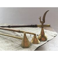 Vintage Kerzenlöscher Messing Urlaub Dekor Weihnachten Wohndekor Vintage Kerzenlöscher Messing Urlaub Dekor Weihnachten Wohndekor von TasteVintage