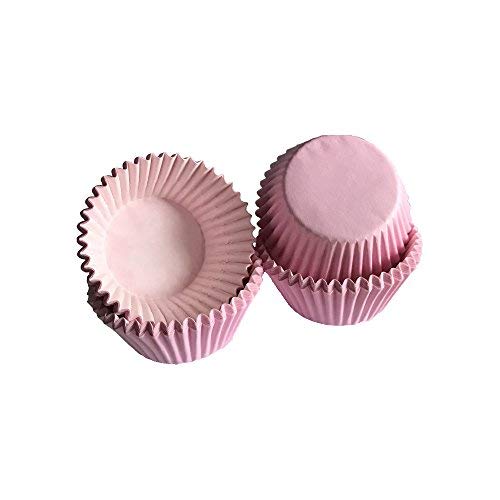 Tasty Cooky Shop Mini Muffinförmchen/Cupcakeförmchen Pink aus Papier 40 Stück von Tasty Cooky Shop