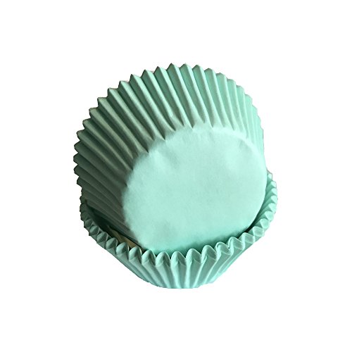 Tasty Cooky Shop Muffinförmchen/Cupcakeförmchen Grün/Minzgrün aus Papier 50 Stück/Gratis Lieferung von Tasty Cooky Shop