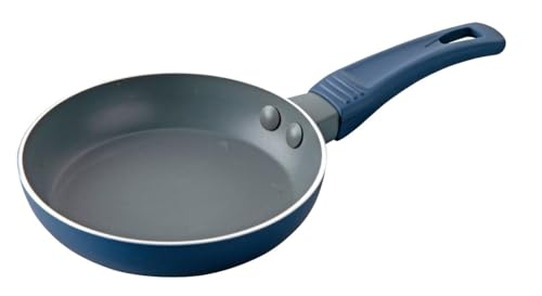 Tasty Antihaft-Minipfanne Ocean Blue, 12cm – Perfekt für Spiegelei & Pancake – Gepresstes Aluminium, Soft-Touch Griff, Grau/Blau von Tasty