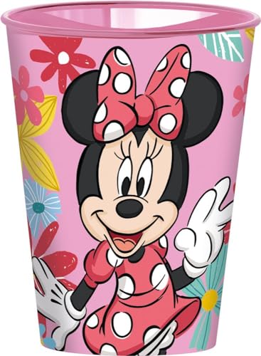 Disney 260 ml Plastikbecher für Mädchen mit Ausgießer für einfaches Trinken von Tataway in viaggio si cresce
