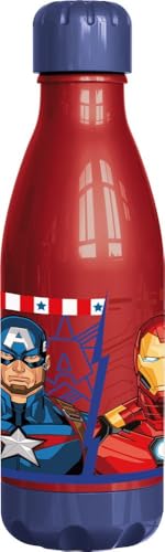 Marvel Avengers Iron Man Hulk Captain America 560 ml Kunststoff-Kinderflasche mit Schraubverschluss Marvel Avengers Iron Man Hulk Captain America 560 ml Kunststoff-Kinderflasche mit Schraubverschluss von Stor
