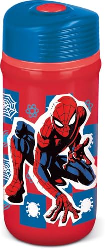 Tataway in Viaggio si Cresce borraccia Marvel Spiderman Kinderwasserflasche mit Tropfverschluss, Kunststoff, Rot/Blau, 390 ml Fassungsvermögen Tataway in Viaggio si Cresce borraccia Marvel Spiderman Kinderwasserflasche mit Tropfverschluss, Kunststoff, Rot/Blau, 390 ml Fassungsvermögen von Stor