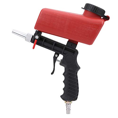 Pneumatische Sandstrahlpistole, Handluft Sandstrahlpistole mit Verdickungsdüse, 90 PSI, Tragbare Sandstrahl-Poliermaschine, Sandstrahl Werkzeugmaschine Zum Zerstäuben und Entgraten von Kohlenstoff Pneumatische Sandstrahlpistole, Handluft Sandstrahlpistole mit Verdickungsdüse, 90 PSI, Tragbare Sandstrahl-Poliermaschine, Sandstrahl Werkzeugmaschine Zum Zerstäuben und Entgraten von Kohlenstoff von Tatiy