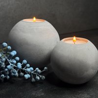2Er Set | Beton Design Moderne Kerzenhalter Stein Look Handmade Teelichthalter Wohndesign Industrial Style Deko Loft-Style 2Er Set | Beton Design Moderne Kerzenhalter Stein Look Handmade Teelichthalter Wohndesign Industrial Style Deko Loft-Style von TatjanaFink