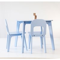 Erster Tisch Und Stühle Für Kleinkinder, Kinderspieltisch, Hausaufgabentisch, Montessori-Möbelset, Lernmöbel, Geschenk Von Der Oma von TatoyUa