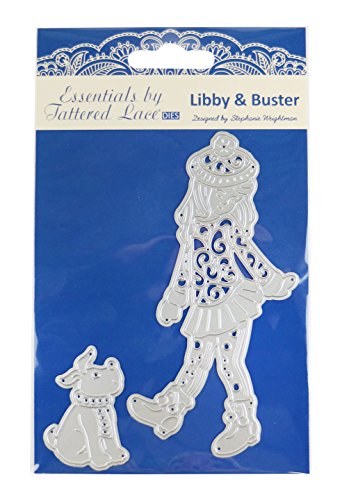Tattered Lace Libby & Buster, Silber von Tattered Lace