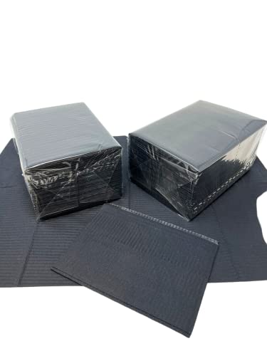 INKgrafiX® 2 Pakete Hygiene Auflagen - wasserdicht - SCHWARZ - Einmal Servietten - 2x 50 Stück - INKgrafix - IG60426 von Tattoo [INKgrafiX] Piercing