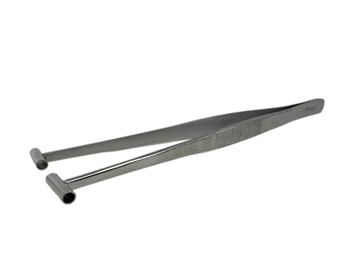 INKgrafiX® Septumpinzette - Edelstahl - IG65087 - Werkzeug Pinzette Septum Zange Piercing Intim Intimbereich Ohrloch Nasenpiercing von Tattoo [INKgrafiX] Piercing