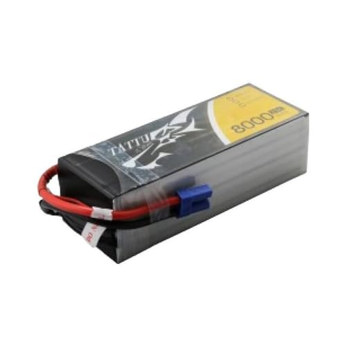 Tattu 8000mAh 22.2V 25C 6S1P Lipo Battery Pack with EC5 von Tattu