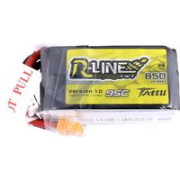Tattu Modellbau-Akkupack (LiPo) 14.8 V 850 mAh Zellen-Zahl: 4 95 C Softcase XT30 von Tattu