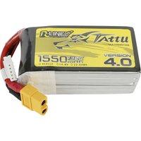 Modellbau-Akkupack (LiPo) 14.8 v 1550 mAh Zellen-Zahl: 4 130 c Block XT60 - Tattu von Tattu