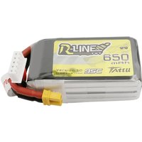 Tattu - Modellbau-Akkupack (LiPo) 14.8 v 650 mAh Zellen-Zahl: 4 95 c Softcase XT30 von Tattu