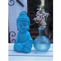 Bunter Kunststein Buddha Figur Türkis Popart 25cm Große Garten Beton Deko Zen Statue Buddhismus Bunt Mint Pink Bunter Kunststein Buddha Figur Türkis Popart 25cm Große Garten Beton Deko Zen Statue Buddhismus Bunt Mint Pink von TatueTataKoeln