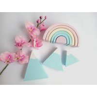 Dekoberge Kinderzimmer , Berge Schnee Deko - Dekoration Holzberge Geschenk Geburt Mint Dekoberge Kinderzimmer , Berge Schnee Deko - Dekoration Holzberge Geschenk Geburt Mint von TatueTataKoeln