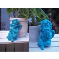 Popart Weihnachtsengel Türkis Popart Weihnachtsengel Türkis von TatueTataKoeln