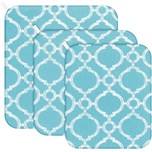 3 Stück Wärmepressmatten, kompatibel mit Easypress 2 / Easypress Easy Press Matte, schützend, widerstandsfähig, doppelseitig, anwendbare Bügelisolierung für HTV-Projekte zum Aufbügeln (blaues 3 Stück Wärmepressmatten, kompatibel mit Easypress 2 / Easypress Easy Press Matte, schützend, widerstandsfähig, doppelseitig, anwendbare Bügelisolierung für HTV-Projekte zum Aufbügeln (blaues von Tatuo