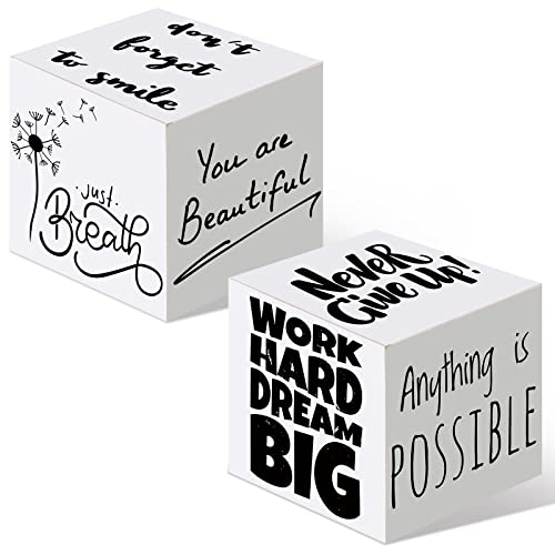 Tatuo 2 Stück inspirierende Mini-Holzschilder "Anything is Possible", Holzschrift, Schreibtisch-Dekoration, rustikale motivierende Tischdekorationen, inspirierende Wortschild, 8.5 cm Tatuo 2 Stück inspirierende Mini-Holzschilder "Anything is Possible", Holzschrift, Schreibtisch-Dekoration, rustikale motivierende Tischdekorationen, inspirierende Wortschild, 8.5 cm von Tatuo