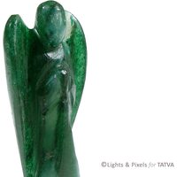 Schutzengel Figur - Glimmer Dunkelgrün Schutzengel Figur - Glimmer Dunkelgrün von TatvaTheElementStory