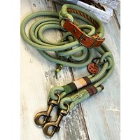 Tauhalsband Und Tauleinen Set Für Große Hunde Verstellbar Personalisiert von NordlichtDogsShop
