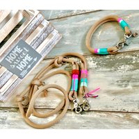 Tauhalsband Und Tauleinen Set Bohoo Ibiza Style von TauForDogs