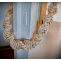 Türstopper Aus Jute Geflochten Klinkenstopper Makramee von NordlichtDogsShop