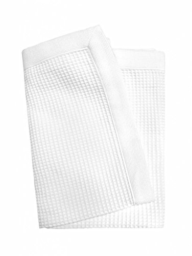 Taubert Spa Thalasso Saunatuch 200 x 75 cm leichtes Waffelpikee OneSize (200 x 75) Weiss von Taubert