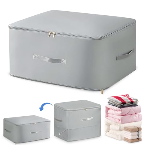 Ultra Platz sparender selbstkomprimierender Organizer,2024 Neuest Komprimierender Beutel,Komprimierender Beutel,Platzsparende Taschen,for Bettdecken Kleidung Decken(L,52x42x30CM) von Taufe