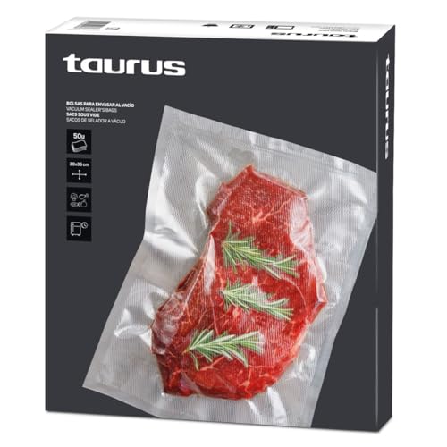 Taurus 999259000 Vakuumbeutel, 30 x 35 cm, 50 Stück von Taurus