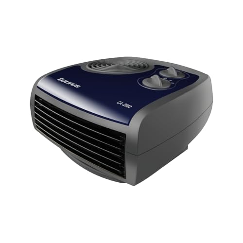 Taurus CA - 2002 Heizkörper Thermo Lüfter schwenkbar 2000 W, Schwarz / Blau von Taurus