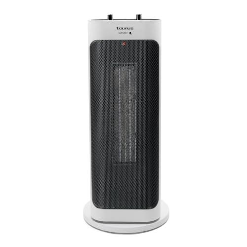 Taurus Alpatec - Atacama 2001 Oszillierender Keramik-Heizlüfter - 2000 Watt - 2 Heizstufen - Thermostat - Kippsicherung - Überhitzungsschutz - Frostschutzfunktion von Taurus
