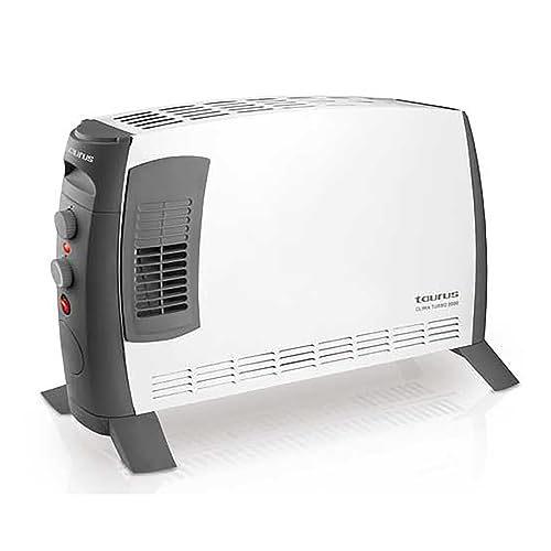 Taurus Clima 2000 Konvektor Turbo termoconvector 2000 W, Grau/Weiß von Taurus