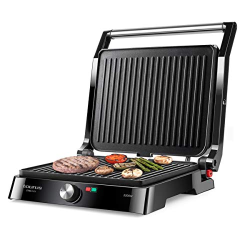 Taurus ETNA INOX 2-in-1 Grillplatte, antihaftbeschichtetes Surface von Taurus