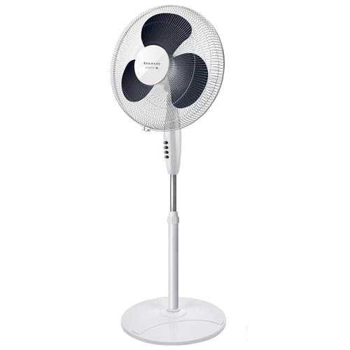 Taurus FA012 Greco 16CR Pure Standventilator, Kunststoff Aluminium, weiß von Taurus