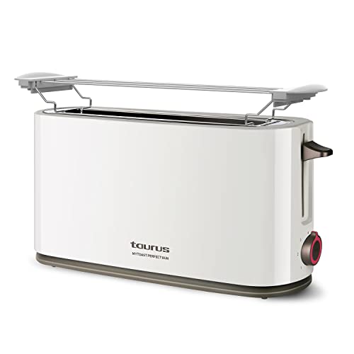 Taurus MyToast Perfect Bun Toaster, 1000 W, Kunststoff, Weiß von Taurus