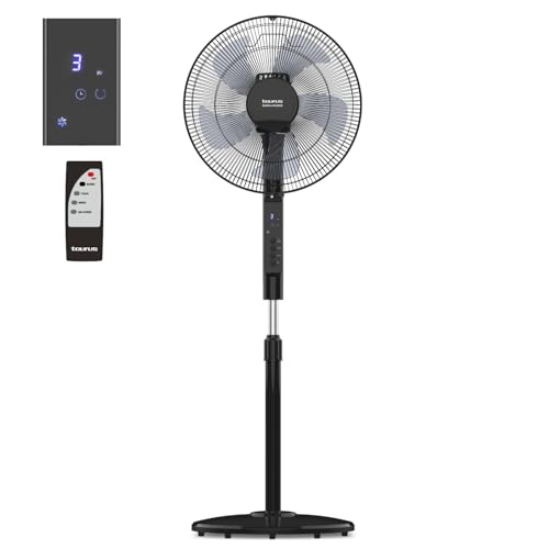 Taurus FADC001 Boreal 16CR Silence Standventilatoren, Kunststoff Aluminium, Schwarz von Taurus