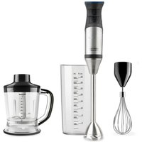 Taurus BAPI 1500 Premium XL Plus - Stabmixer de Stabmixer BPA frei Extralange Klinge 20 Geschwindigkeiten + Turbo 1500W 4 scharfe Edelstahlklingen von Taurus