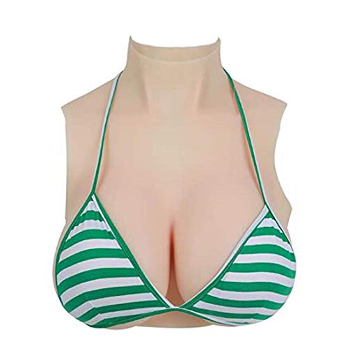 Tauzveok 6. Generation Silikonbrüste Brustformen,Herren Ölfreie Silikonbrust, Prothese Künstliche Brüste Für Crossdresser Transgender Weiblichen Charakteren Mit Großer Büste,Whitening 01,Gel F Tauzveok 6. Generation Silikonbrüste Brustformen,Herren Ölfreie Silikonbrust, Prothese Künstliche Brüste Für Crossdresser Transgender Weiblichen Charakteren Mit Großer Büste,Whitening 01,Gel F von Tauzveok