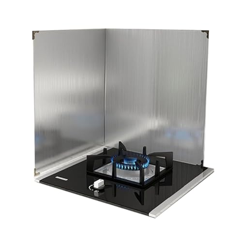 Tauzveok Spritzschutz Küchenrückwand, Faltbare Küche Herdspritzschutz, Mit Antihaftbeschichtung, Edelstahl Splash Guard, Für Gaskocher Herdplatte Bratpfanne Und Friteuse,A45*40cm Tauzveok Spritzschutz Küchenrückwand, Faltbare Küche Herdspritzschutz, Mit Antihaftbeschichtung, Edelstahl Splash Guard, Für Gaskocher Herdplatte Bratpfanne Und Friteuse,A45*40cm von Tauzveok