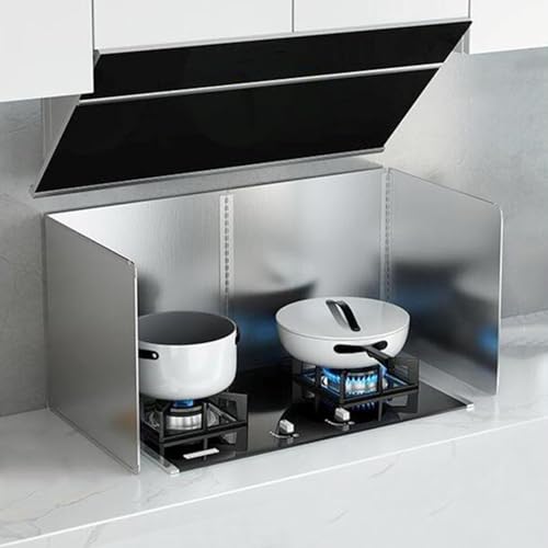 Tauzveok Spritzschutz Küchenrückwand, Faltbarer Küchenwand Spritzschutz, Für Gaskocher Herdplatte Bratpfanne Und Friteuse, Mit Antihaftbeschichtung, Edelstahl,C4,4P 45 * 90 * 45cm Tauzveok Spritzschutz Küchenrückwand, Faltbarer Küchenwand Spritzschutz, Für Gaskocher Herdplatte Bratpfanne Und Friteuse, Mit Antihaftbeschichtung, Edelstahl,C4,4P 45 * 90 * 45cm von Tauzveok