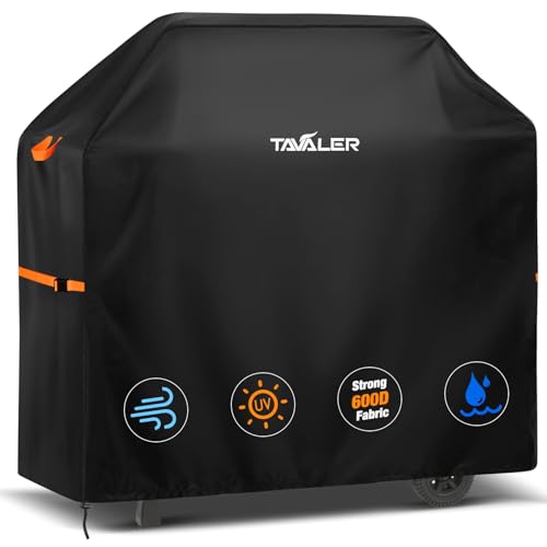 Tavaler Grillabdeckung Wetterfest-132x66x110 cm, Grill Abdeckung 600D Oxford Gewebe Grill Abdeckhaube Gasgrill Abdeckung für Weber Genesis, Spirit Serie/Enders Boston, Monroe, Chicago Serie Tavaler Grillabdeckung Wetterfest-132x66x110 cm, Grill Abdeckung 600D Oxford Gewebe Grill Abdeckhaube Gasgrill Abdeckung für Weber Genesis, Spirit Serie/Enders Boston, Monroe, Chicago Serie von Tavaler