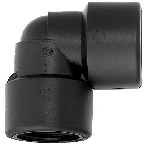Bogen / Winkel 90° Innengewinde x Innengewinde verschiedene Größen (Verteiler, Verschraubung) (Bogen / Winkel 90° 1" IG) von Tavlit