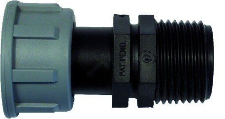 PP-Verteiler Fitting gerade 1 1/2' IG x 1 1/2' AG von Tavlit