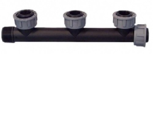 TAVLIT PP Swivel Multi-T-Verteiler 1" 10 bar Verbinder Verschraubung 3-fach von Tavlit