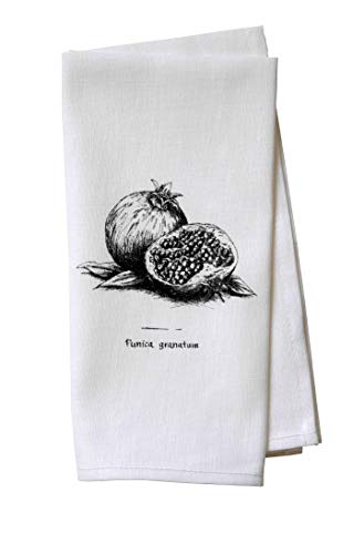 Tavolinas Serviette-Halbleinen Granatapfel- 50% Leinen 50% Baumwolle - weiß -Sand- hochwertig - Stoffserviette - mediterraner - stilvoll -Tischdeco - 50 x 50 cm von Tavolinas