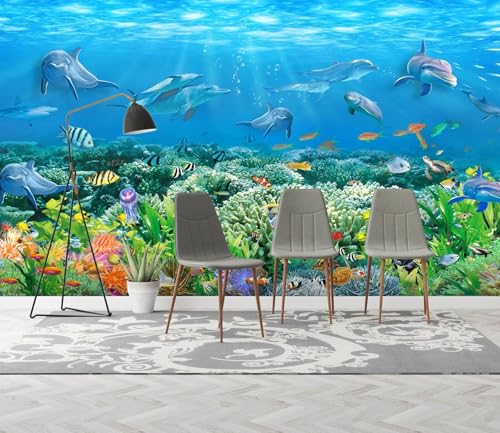 3D Effect Photo Wallpaper, Ozeankoralle, 350x250cm Wallpaper, Wall Poster, Fototapete Schlafzimmer, Wall Decoration for Living Room 3D Effect Photo Wallpaper, Ozeankoralle, 350x250cm Wallpaper, Wall Poster, Fototapete Schlafzimmer, Wall Decoration for Living Room von Taxpy