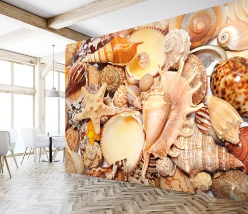 3D Effect Photo Wallpaper, Zarte Muschel, 250x175cm Wallpaper, Wall Poster, Fototapete Schlafzimmer, Wall Decoration for Living Room 3D Effect Photo Wallpaper, Zarte Muschel, 250x175cm Wallpaper, Wall Poster, Fototapete Schlafzimmer, Wall Decoration for Living Room von Taxpy