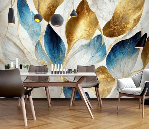 3D Photo Wallpaper Kreativer Marmor, 400x280cm Wall Decoration Art Print Wallpaper Fototapete 3D Effekt Tapeten Wohnzimmer Muster Tapete Muster Wandtapete von Taxpy